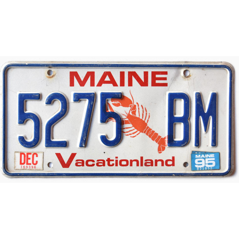 Americká SPZ Maine Lobster 5275 BM