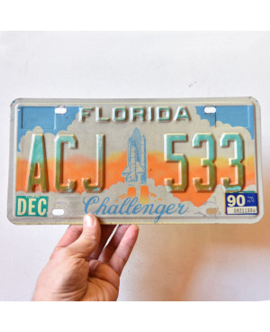 Americká SPZ Florida 1990 Challenger ACJ 533