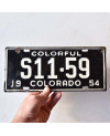 Americká SPZ Colorado 1954 Colorful S11-59