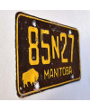 Kanadská SPZ Manitoba 1958 Black 85N27