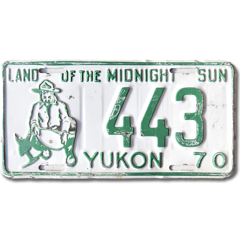Kanadská SPZ Yukon 1970 Midnight Sun 443