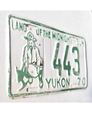 Kanadská SPZ Yukon 1970 Midnight Sun 443