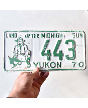 Kanadská SPZ Yukon 1970 Midnight Sun 443