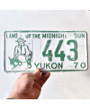 Kanadská SPZ Yukon 1970 Midnight Sun 443