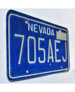 Americká SPZ Nevada Blue 705AEJ