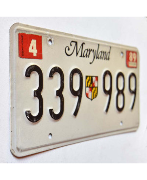 Americká SPZ Maryland Shield 339 989