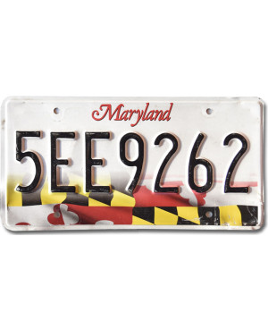 Americká SPZ Maryland Flag 5EE9262