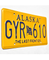 Americká SPZ Alaska Last Frontier GYR 610