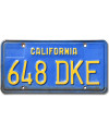 Americká SPZ California Blue 648 DKE