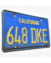 Americká SPZ California Blue 648 DKE