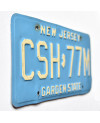 Americká SPZ New Jersey Garden State Blue CSH-77M