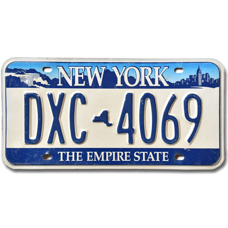 Americká SPZ New York Empire State DXC-4069