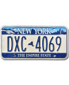 Americká SPZ New York Empire State DXC-4069
