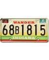 Americká SPZ Indiana 1987 Wander 68B1815