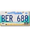 Kanadská SPZ Manitoba Friendly BER 688
