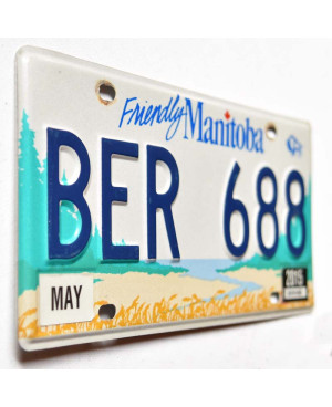 Kanadská SPZ Manitoba Friendly BER 688