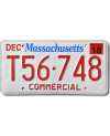 Americká SPZ Massachusetts Commercial T56-748