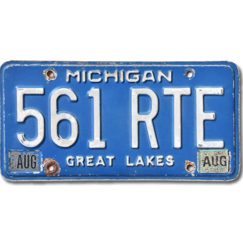 Americká SPZ Michigan Great Lakes 561 RTE