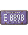 Americká SPZ Illinois 1964 Purple E 8898