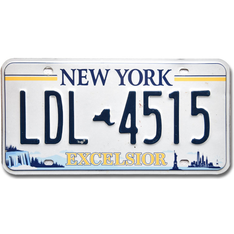 Americká SPZ New York Excelsior LDL 4515