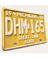 Americká SPZ Michigan 1970 Great Lake State DHM-165