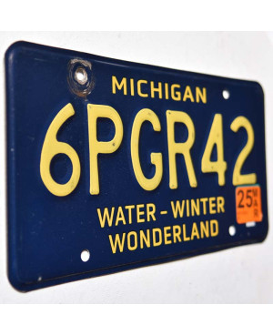 Americká SPZ Michigan Water Wonderland 6PGR42