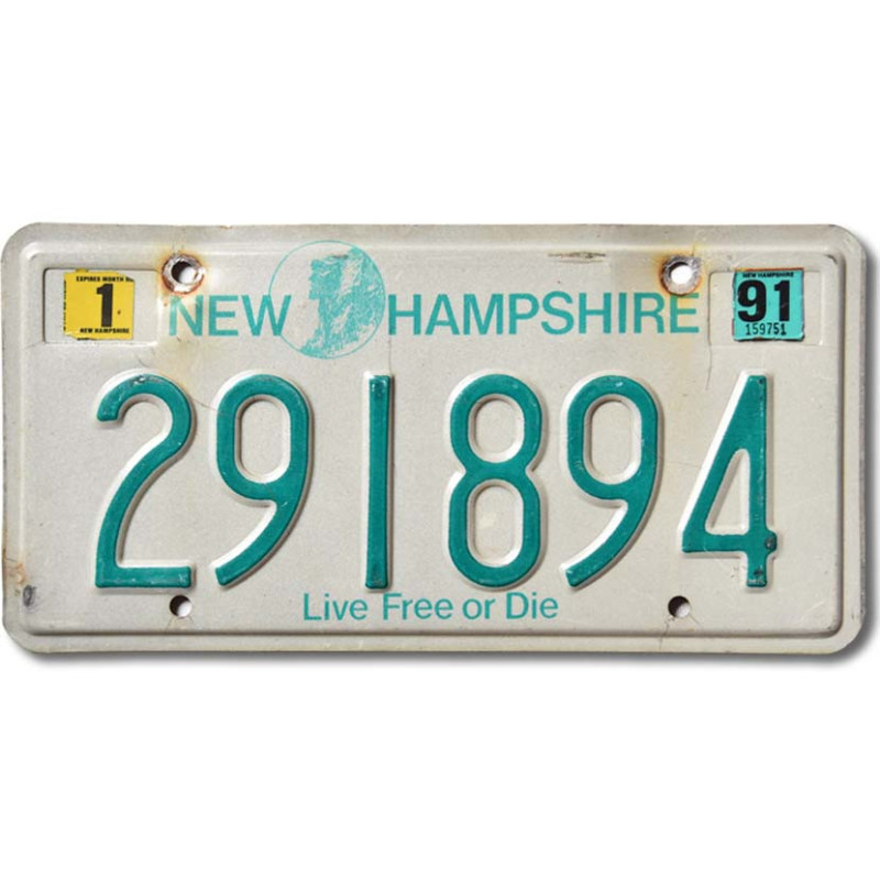 Americká SPZ New Hampshire Live Free 291894