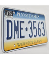 Americká SPZ Pennsylvania State DME-3563