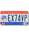 Americká SPZ Ohio Bicentennial EX74VP
