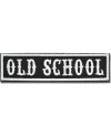 Nášivka Old School 10 cm x 2,5 cm