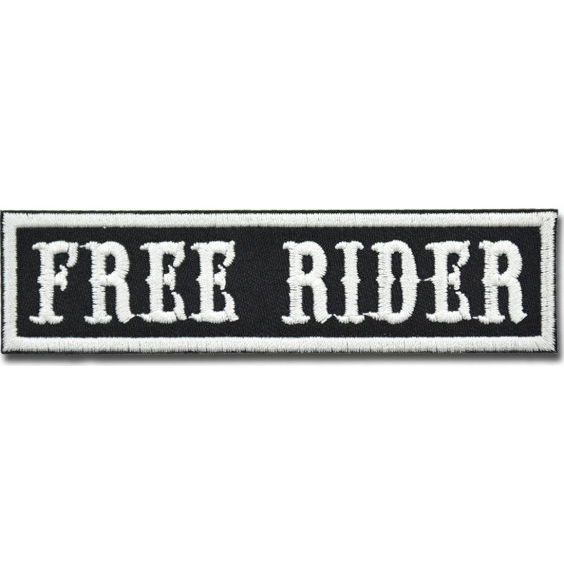 Nášivka Free Rider 10 cm x 2,5 cm