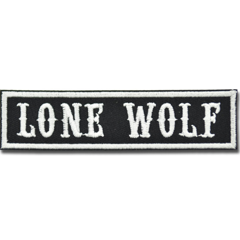 Nášivka Lone Wolf 10 cm x 2,5 cm
