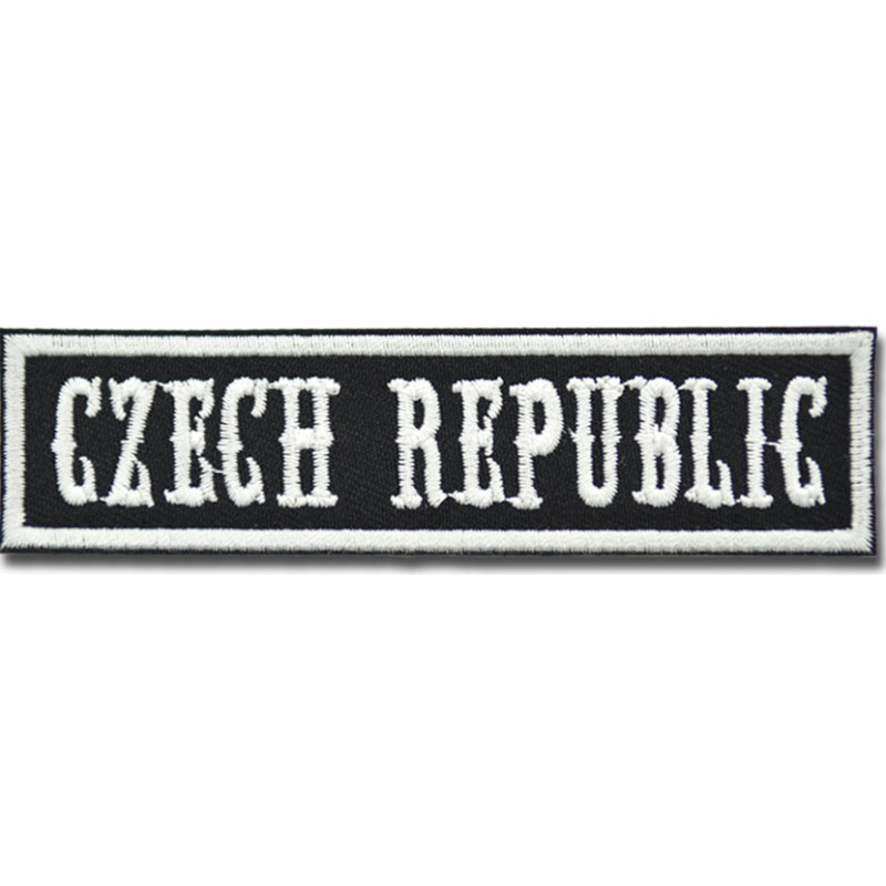 Nášivka Czech Republic 10 cm x 2,5 cm