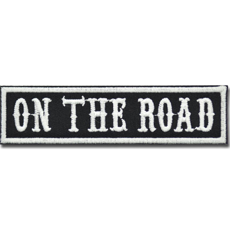 Nášivka On The Road 10 cm x 2,5 cm