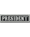 Nášivka President 10 cm x 2,5 cm