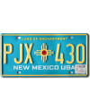 Americká SPZ New Mexico Blue PJX 430