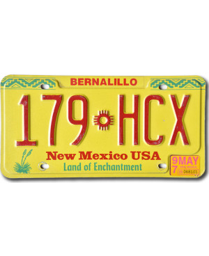 Americká SPZ New Mexico Enchantment 179 HCX