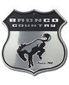Plechová cedule Ford Bronco Country 30 cm x 30 cm