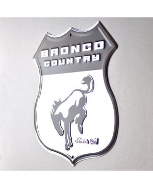 Plechová cedule Ford Bronco Country 30 cm x 30 cm