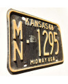 Americká SPZ Kansas 1968 Midway MN-1295