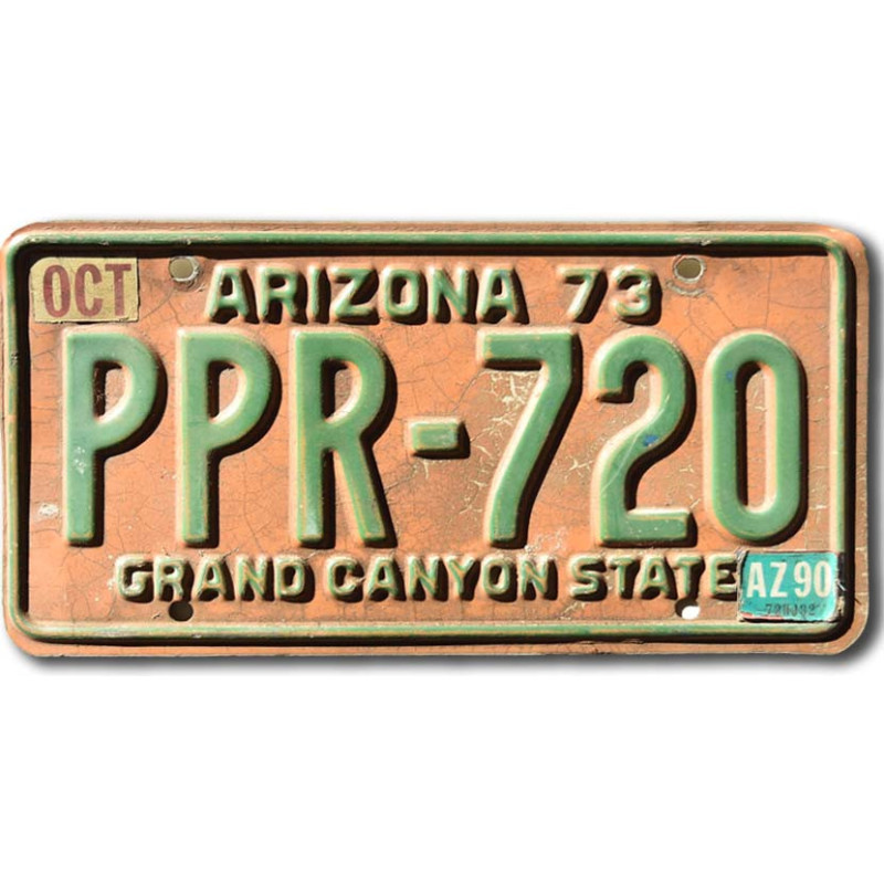 Americká SPZ Arizona 1973 Grand Canyon PPR-720