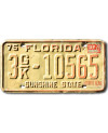 Americká SPZ Florida 1975 Arrive Alive 3GK-10565