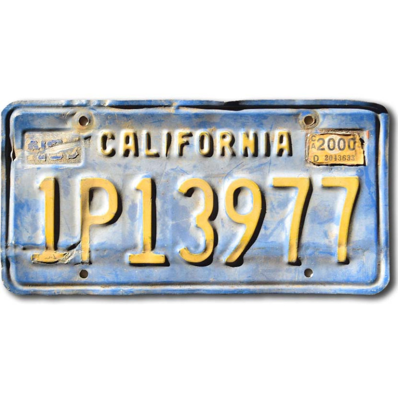 Americká SPZ California Blue 1P13977
