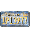 Americká SPZ California Blue 1P13977