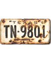 Americká SPZ Texas 1961 White TN-9801