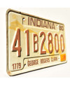Americká SPZ Indiana 1980 George Rogers Clark 41B2800