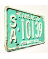 Americká SPZ Kansas 1970 Midway Green SA-10139