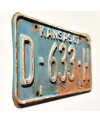 Americká SPZ Kansas 1967 Blue D-633-H