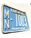 Americká SPZ Kansas 1967 Blue Midway MN-1083