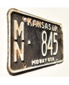 Americká SPZ Kansas 1966 Midway MN 845